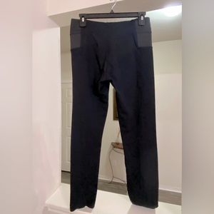 Shine star Womens black stretch black pants size L